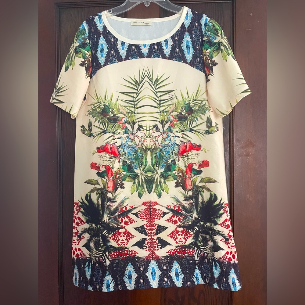 Chic Wish Floral Shift Dress